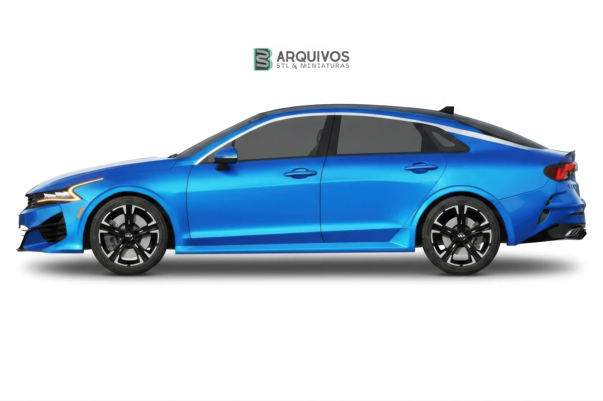 Modelo 3D STL - Kia K5 2022 — foto 7